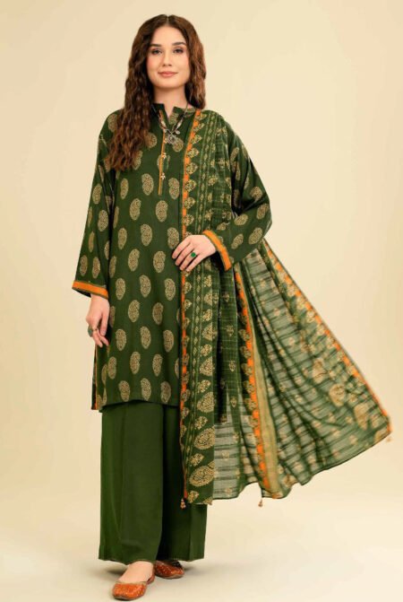 Nisha By Nishat Print Viscose 3P