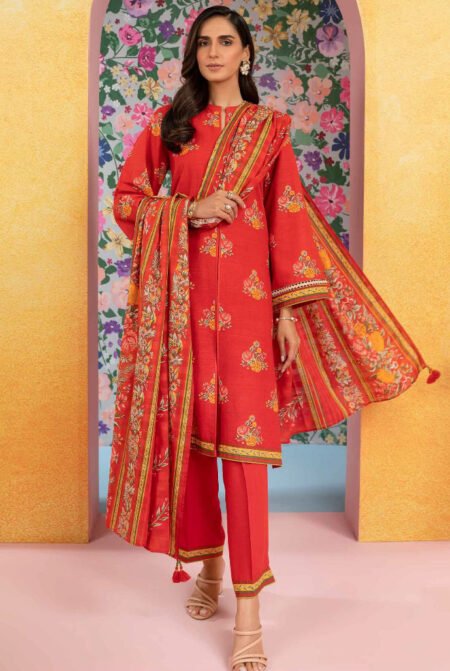 Nisha By Nishat Print Viscose 3P