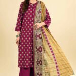 Nisha by Nishat Viscose Print 3P