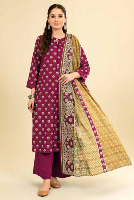 Nisha by Nishat Viscose Print 3P