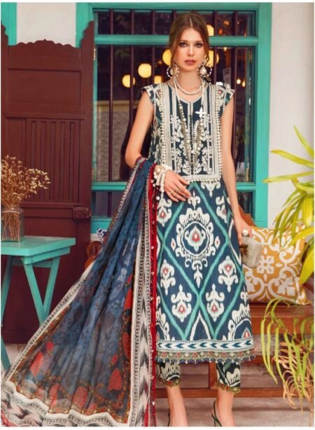 Ripple Collection Printed khaddar vol 19