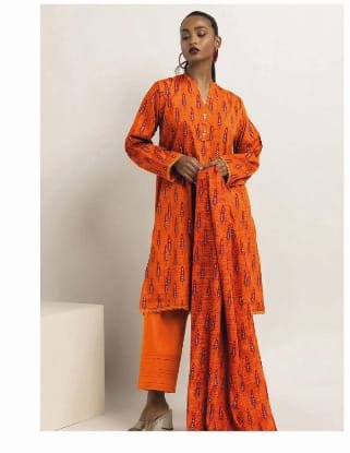 Khaadi Print Viscose 3P