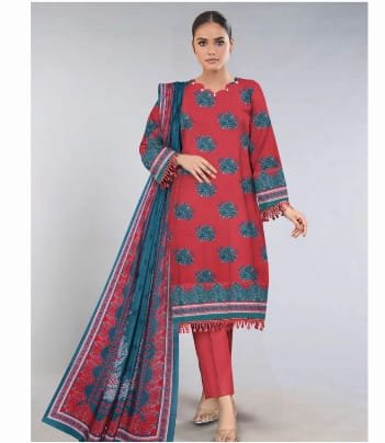 Khaadi Print Viscose 3P