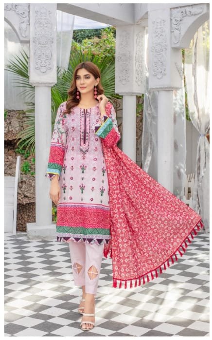 Eshaal Embroidered Lawn ES-009