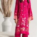 Coral By Cross Stitch Lawn Print 2p
