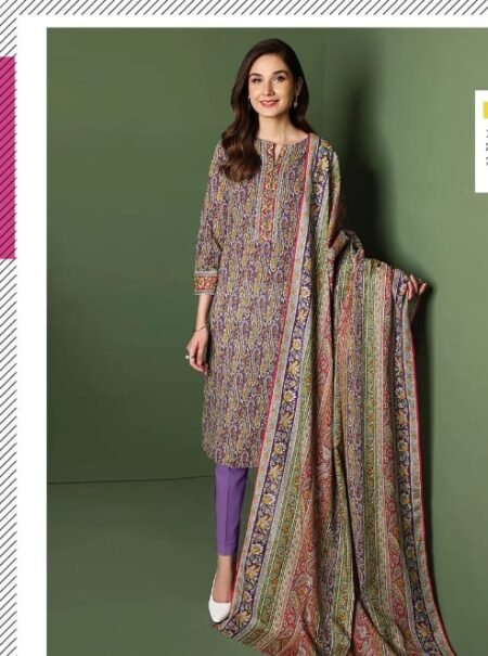 Nisha By Nishat Linan Print 3p