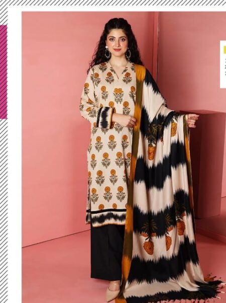 Nisha By Nishat Linan Print 3p