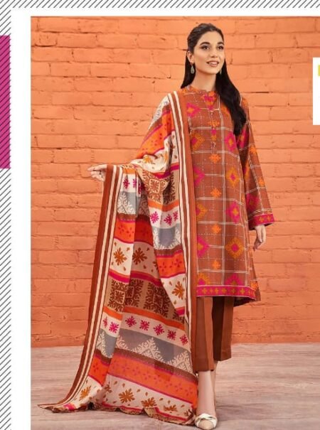 Nisha By Nishat Linan Print 3P