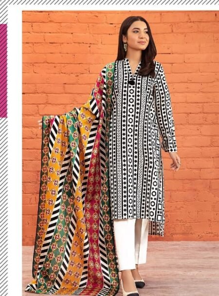 Nisha By Nishat Linan Print 3P