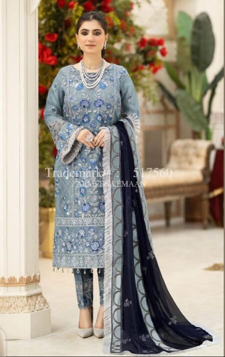 Zarmeen & Emaan Embroidered 3p