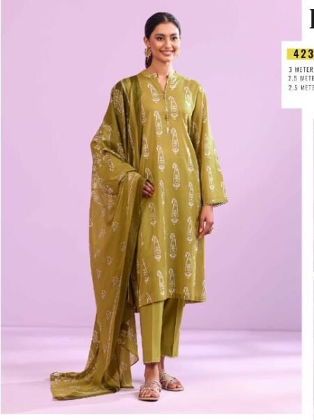Nishat Linen Print 3p