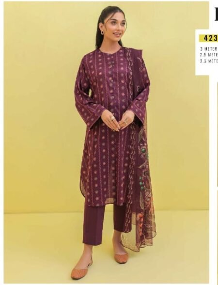 Nishat Linen Print 3p