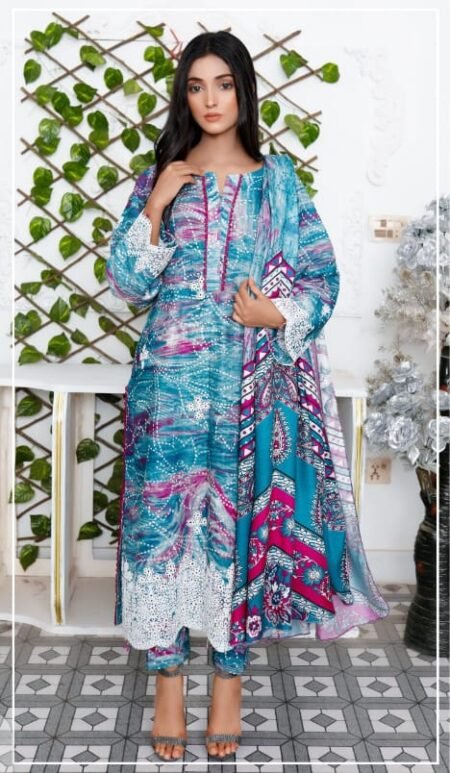 Ripple Embroidered 3p R-4111
