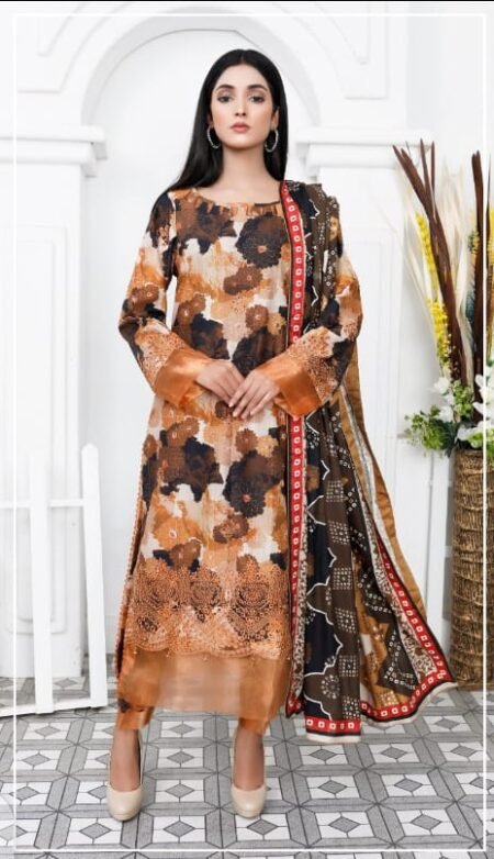 Ripple Embroidered 3p R-4110