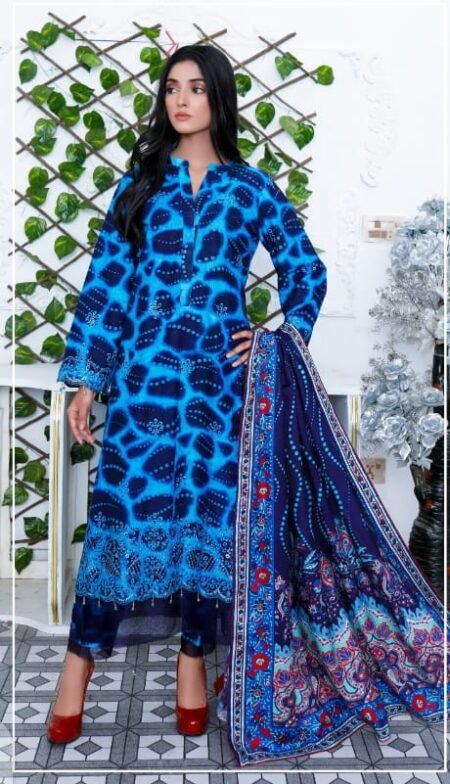 Ripple Embroidered 3p R-4113