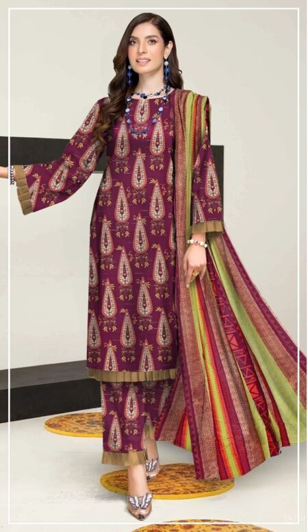 Ripple Collection Printed khaddar vol 19