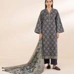 Bana Dora 3pc Sapphire Lawn Vol-10