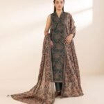 Bana Dora 3pc Sapphire Lawn Vol-10