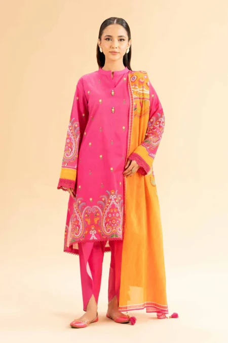 Bana Dora 3pc Nishat Lawn R-42503136