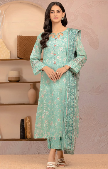 Printed Lawn 3pc Edenrobe C-35215
