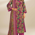Bana Dora 3pc Sapphire Lawn Vol-10