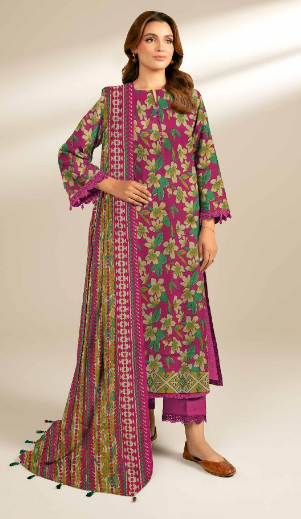 Bana Dora 3pc Sapphire Lawn Vol-10