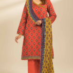 Bana Dora 3pc Sapphire Lawn Vol-10