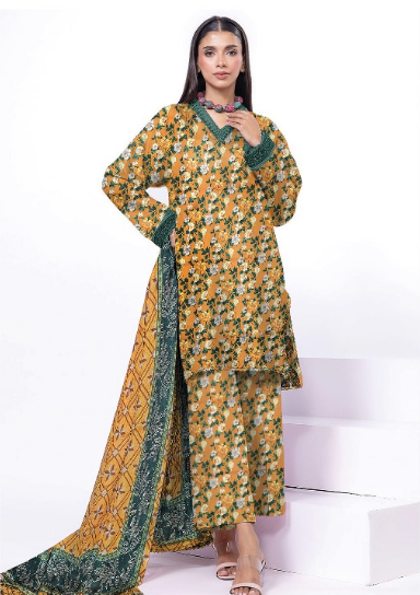 Print Lawn 3pc Khaadi C-LKW234