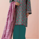 Bana Dora 3pc Orient Lawn C-24-170