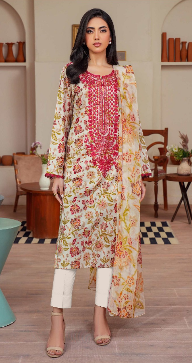 Bana Dora 3pc Limelight Lawn U3581SU