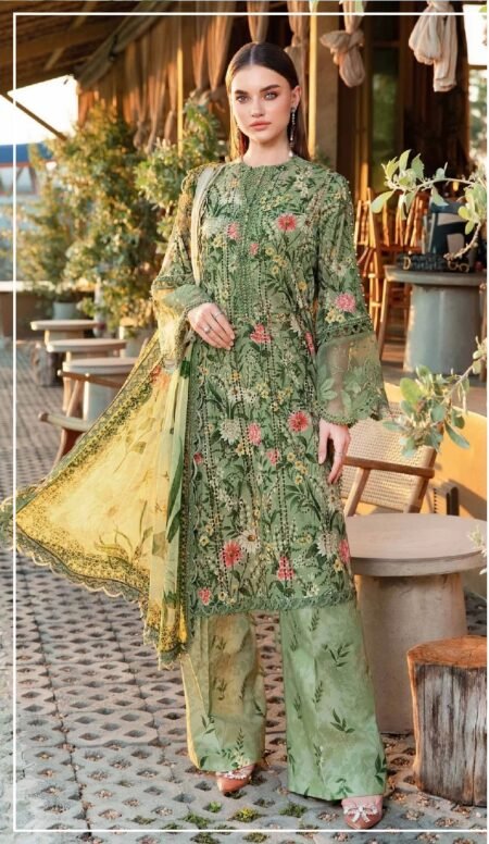 Print 3pc Maria B Lawn 2508-B