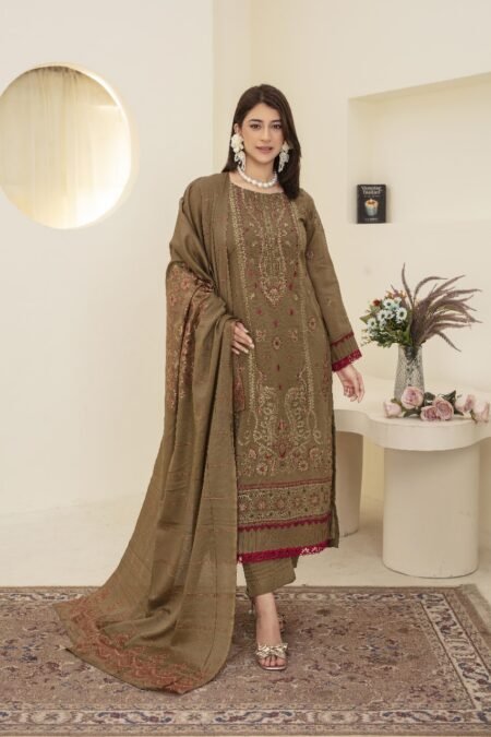Emb Fancy 3pc Nishat Lawn 3354-R
