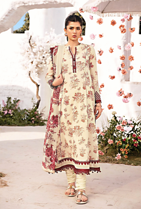 Print 3pc Maria.B Lawn 708A