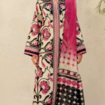 Print 3pc Bareeze Lawn 6237