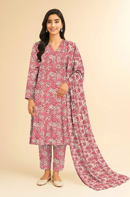 Print 3pc Nishat Lawn 395R