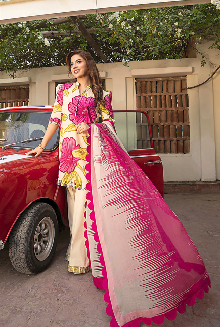 Print 3pc Maria.B Lawn 902B