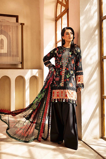 Print 3pc Maria.B Lawn 901A