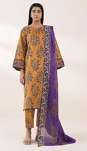 Print 3pc Sapphire Lawn Vol-14