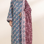 Print 3pc Sapphire Lawn Vol-14