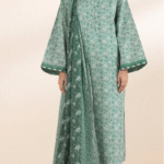 Print 3pc Sapphire Lawn Vol-14