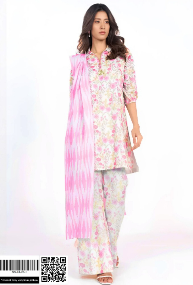 Print 3pc Alkaram Lawn Vol-12