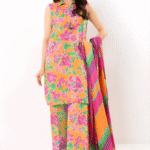 Print 3pc Alkaram Lawn Vol-12
