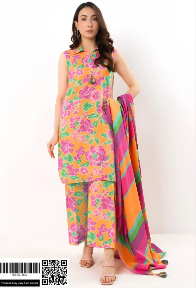 Print 3pc Alkaram Lawn Vol-12