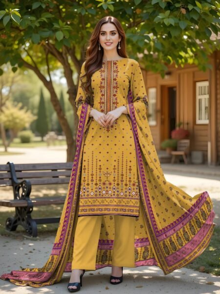 Print 3pc Bareeza 6223