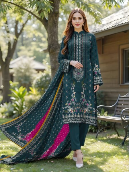 Print 3pc Bareeza 6222
