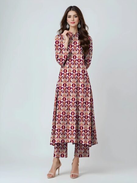 Print 2pc Bareeze 6265