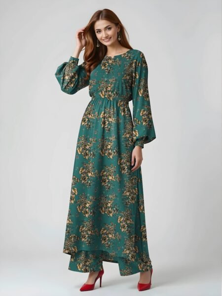 Print 2pc Baroque Lawn D6278