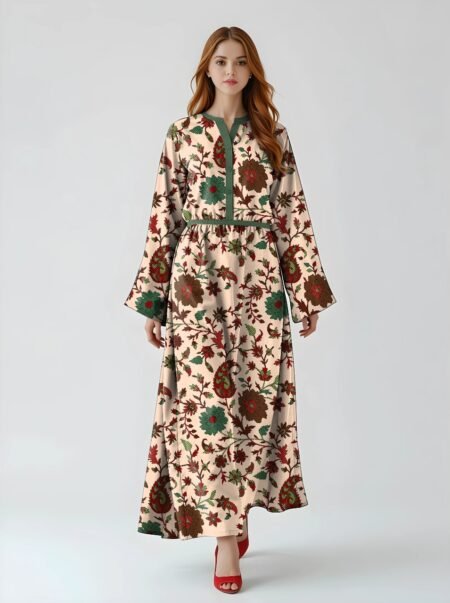 Print 2pc Baroque Lawn D6286