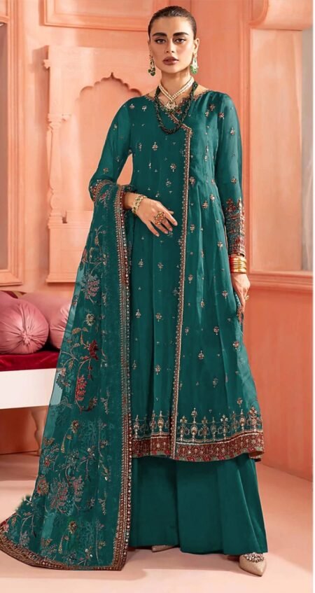 Premium EMB 3PC Zarmeen & Emaan Z.E-662