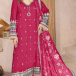 Premium EMB 3PC Zarmeen & Emaan Z.E-662